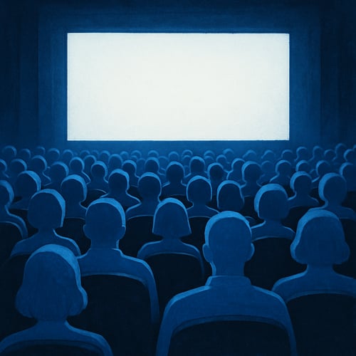 blue people in theater from the back-1