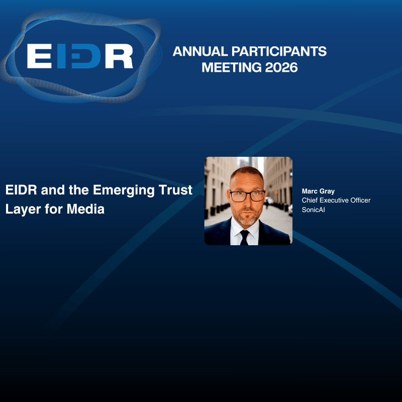 EIDR and the Emerging Trust Layer for Media