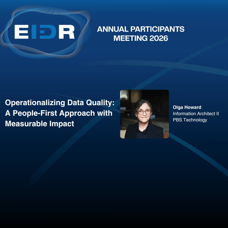 Operationalizing Data Quality